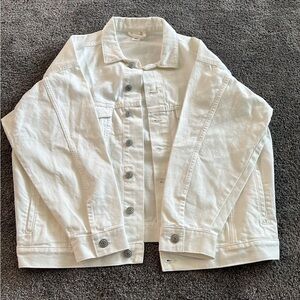 White Denim Jacket